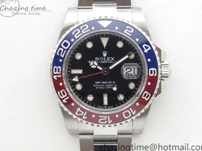 (Correct BP 1:1 Best Black GMT-Master Maker BLRO Hand A3285 Bracelet Dial 904L Stack) 904L 126710 II On Edition Oyster 0103